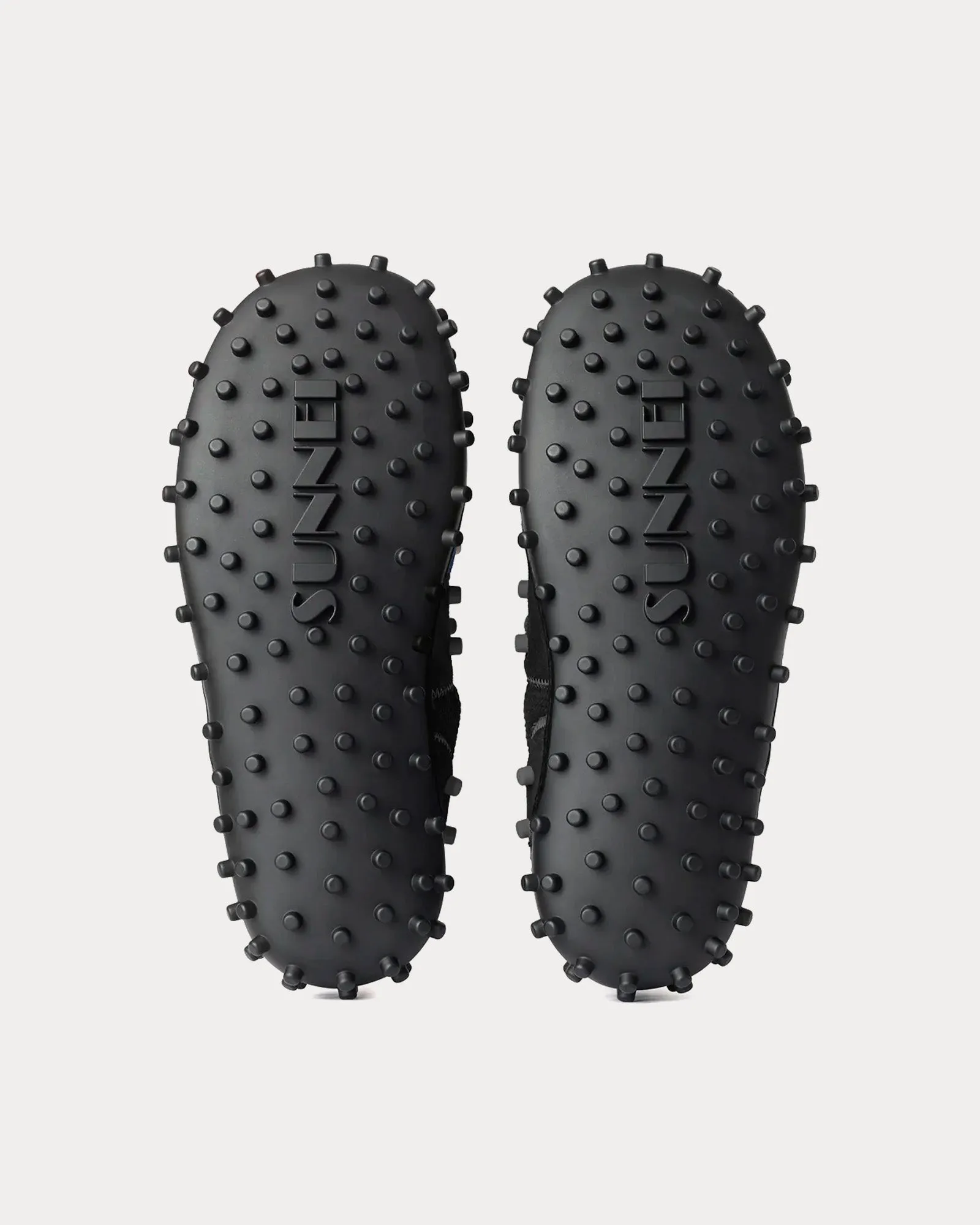 1000CHIODI TRK Black Slip On Sneakers