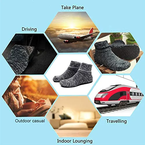 AIYUE knit slipper socks for women