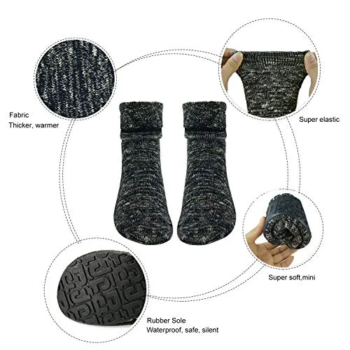 AIYUE knit slipper socks for women