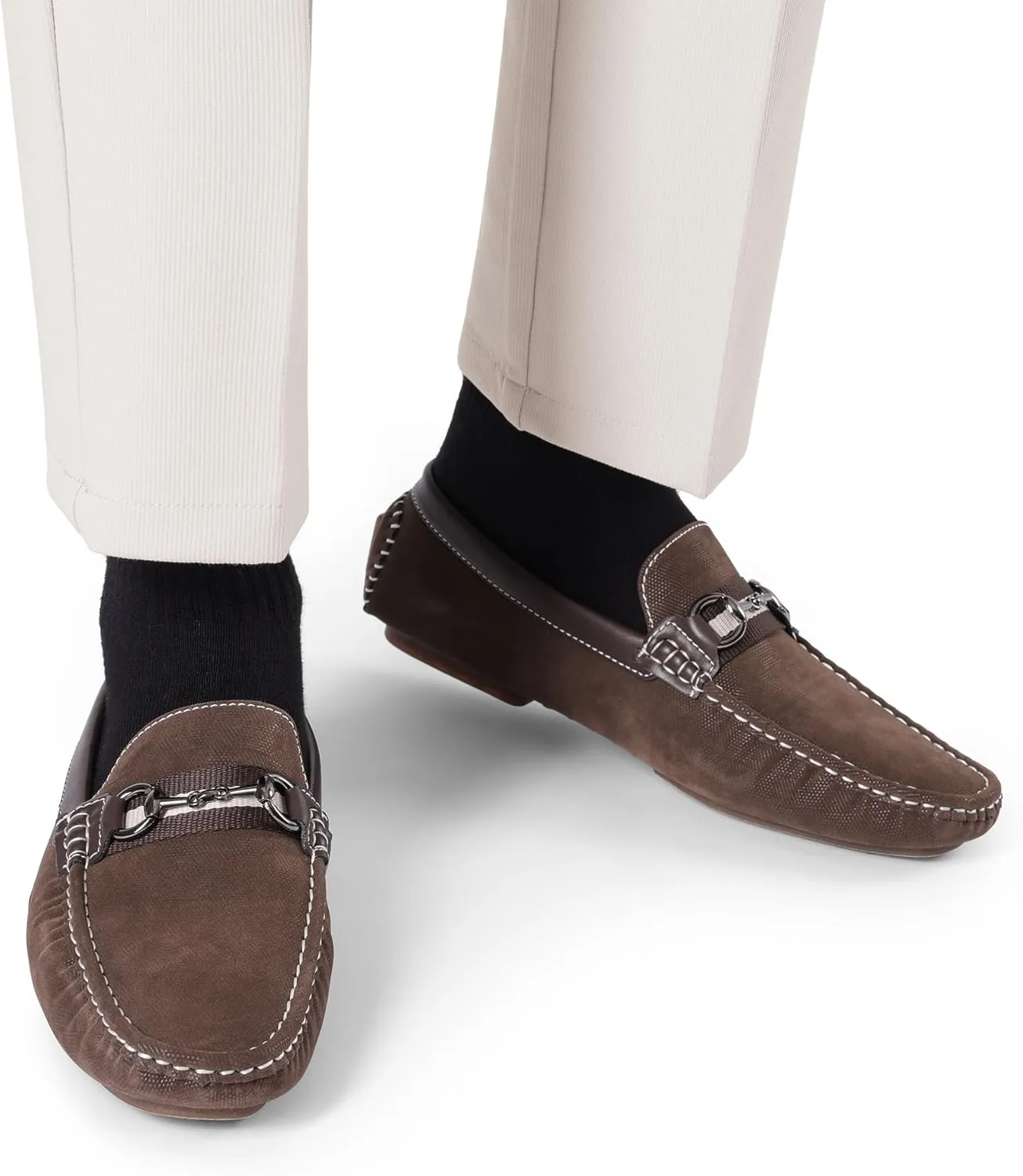 Bruno Marc Men's Driving Penny Loafers Casual Slip-on Moccasins Shoes