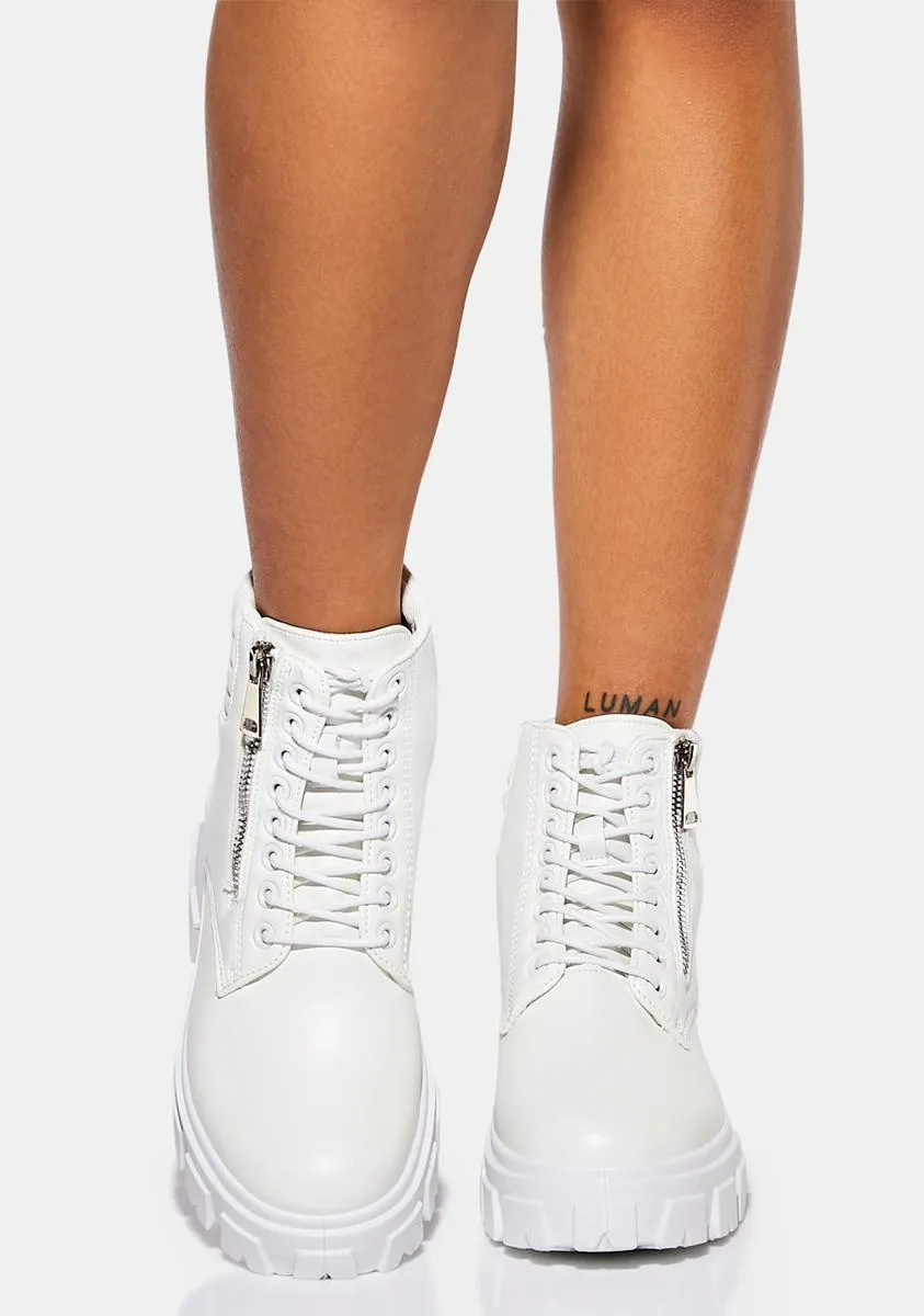 Chill Survey Says Combat Boots