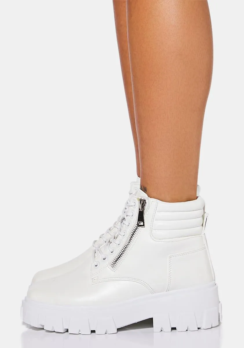 Chill Survey Says Combat Boots