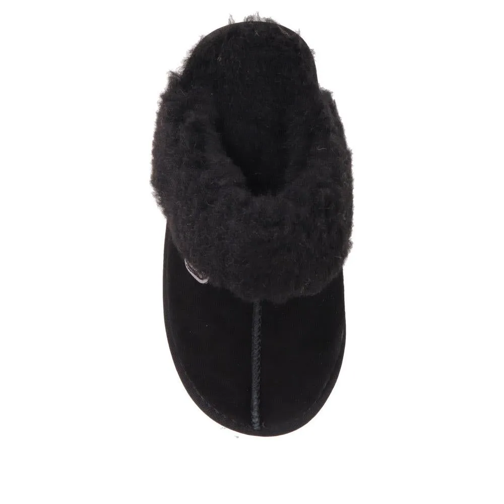 Faux-Fur-Lined Mule Slippers - EDNB40035 / 326 896