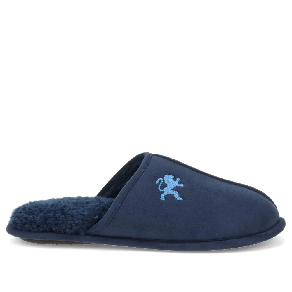 Faux-Fur-Lined Mule Slippers - QING40007 / 325 766