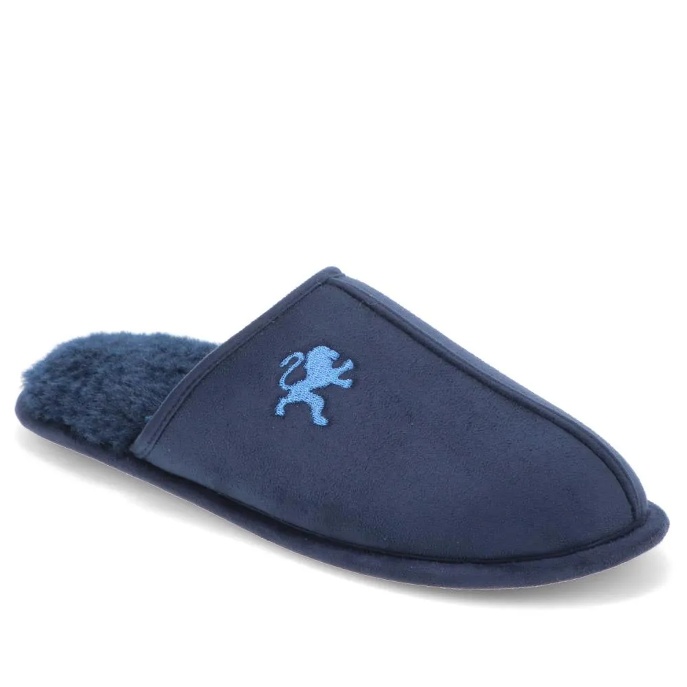 Faux-Fur-Lined Mule Slippers - QING40007 / 325 766