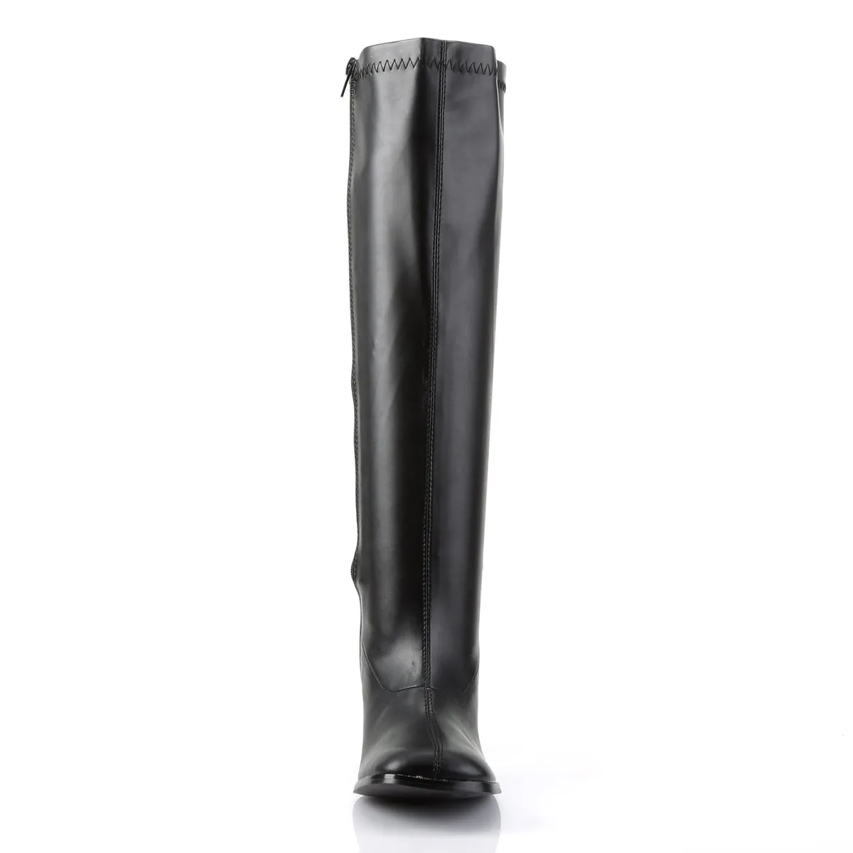 GOGO-300WC Funtasma Black PU Fancy Dress Plus Sizes & Wide Width/Shaft (Fantasy Footwear)