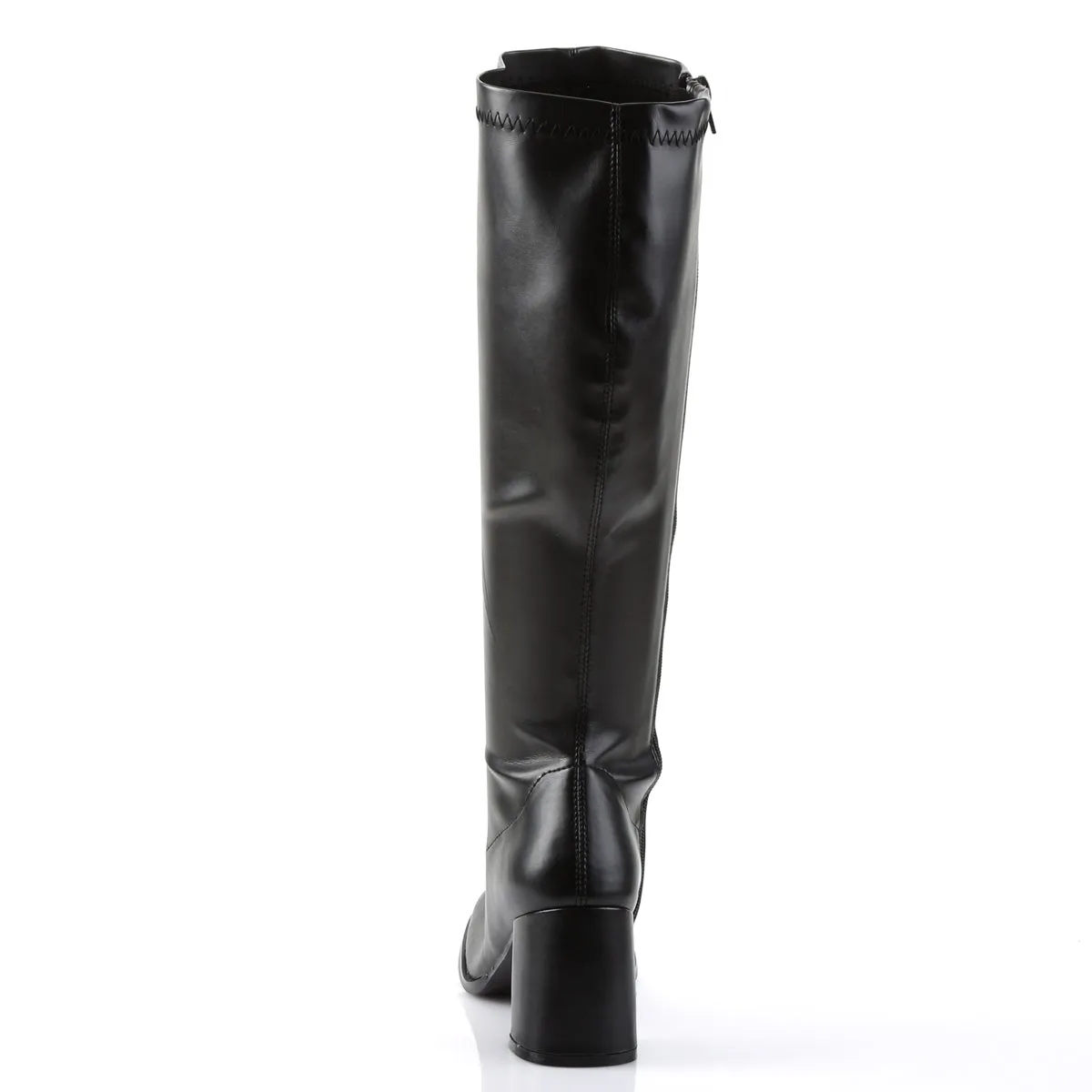 GOGO-300WC Funtasma Black PU Fancy Dress Plus Sizes & Wide Width/Shaft (Fantasy Footwear)