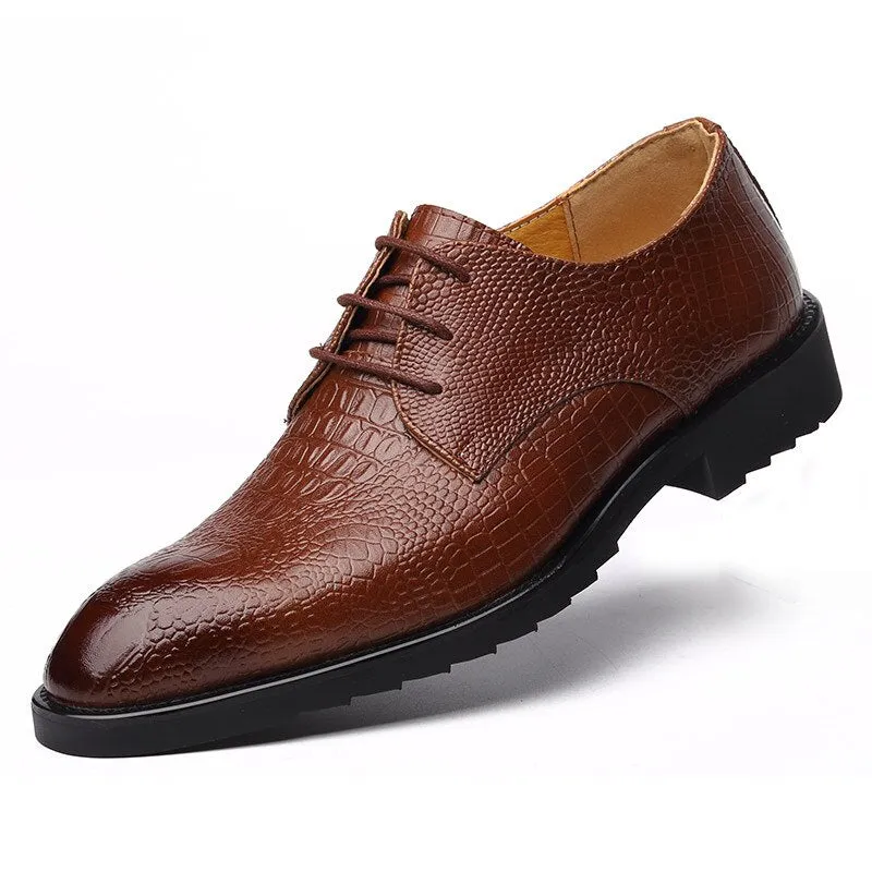 Hnzxzm Spring Autumn Men Formal Wedding Shoes Luxury Men Business Dress Shoes Men Oxfords Shoes Zapatos Hombre