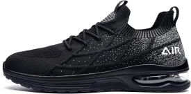 IIV Mens Air Running Shoes Casual Tennis Walking Athletic Gym Fashion Lightweight Slip On Sneakers