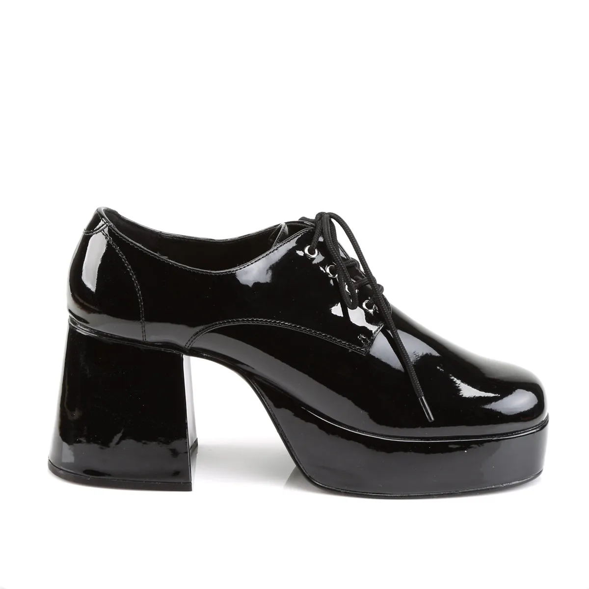 JAZZ-02 Fancy Dress Costume Funtasma Men's Shoes Black Pat