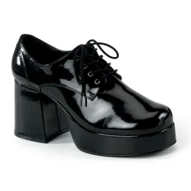 JAZZ-02 Fancy Dress Costume Funtasma Men's Shoes Black Pat