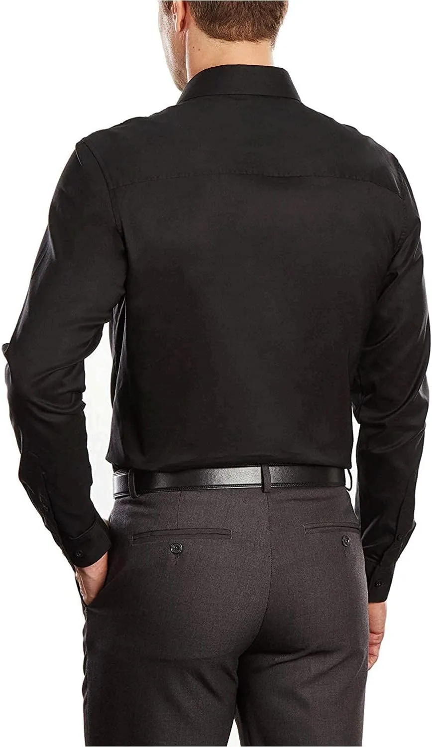Kenneth Cole Unlisted Men's Slim Fit Solid Dress Shirt - Amazon Exclusive