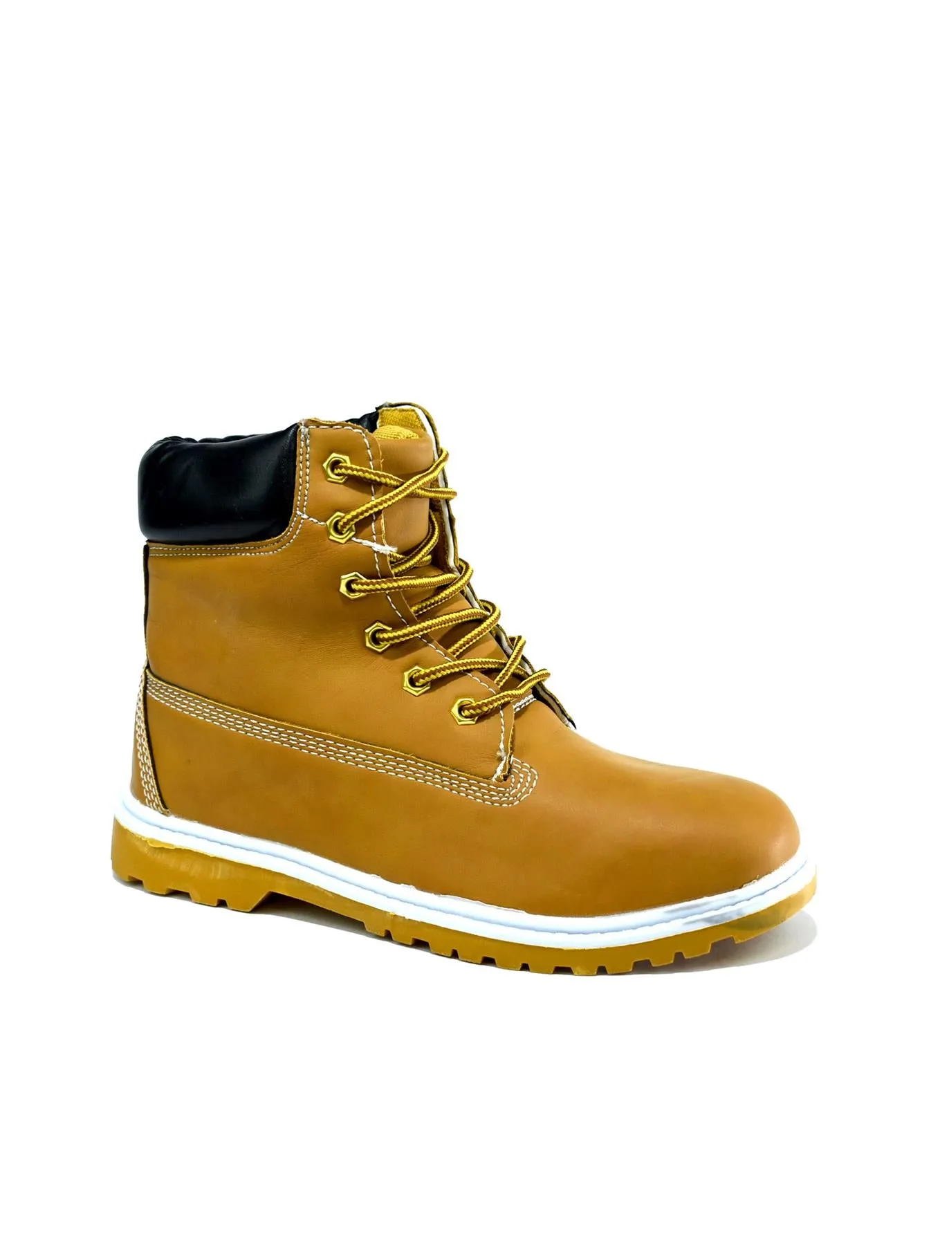 Lace UP Ankle Boots Tan