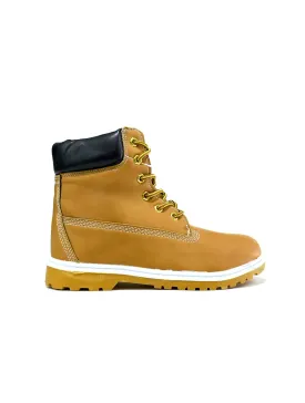 Lace UP Ankle Boots Tan