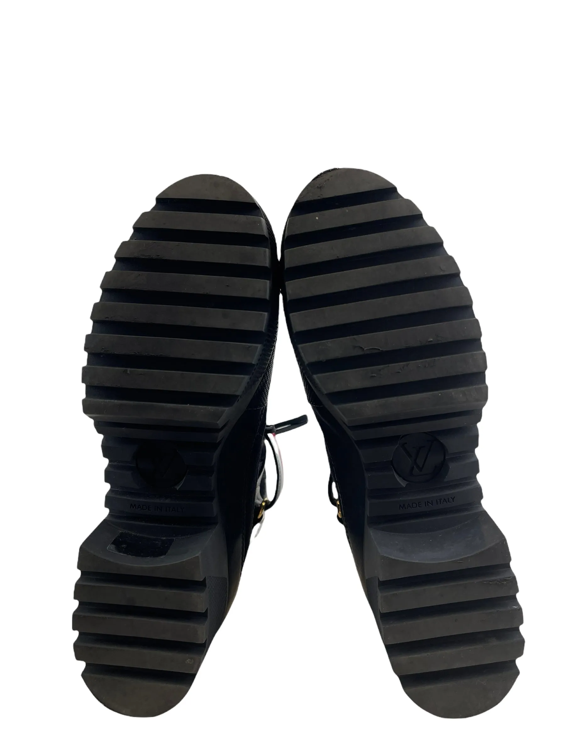 Louis Vuitton Black Suede & Leather Boots - EU 40/ UK 7