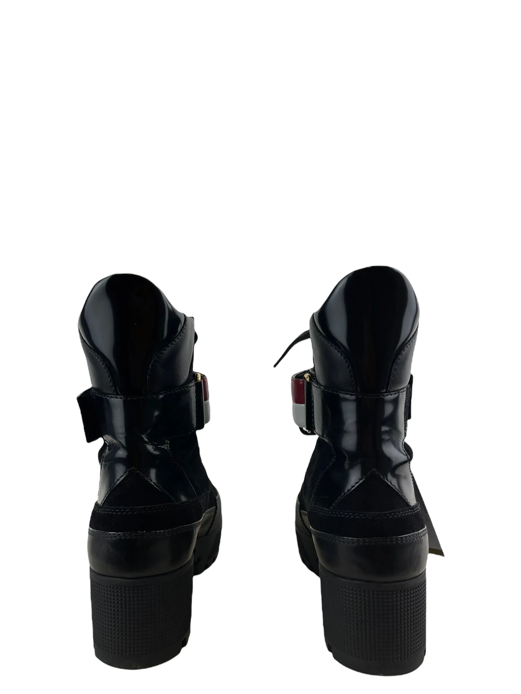 Louis Vuitton Black Suede & Leather Boots - EU 40/ UK 7
