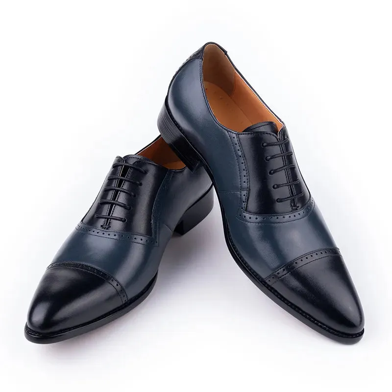 Men Business Versatile Lace-Up Formal Office Oxford Style Shoes