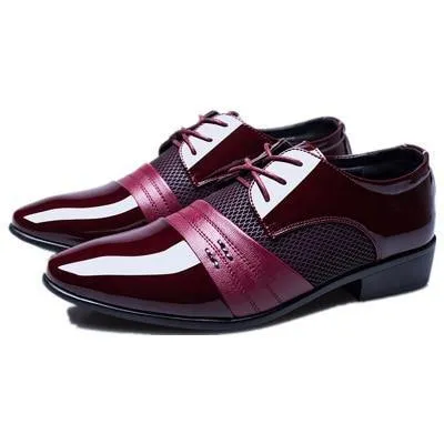 Men's Slip On Business Dress Oxford Shoes