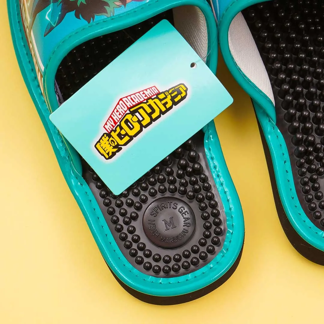 My Hero Academia Acupressure Sandals - Green / Medium