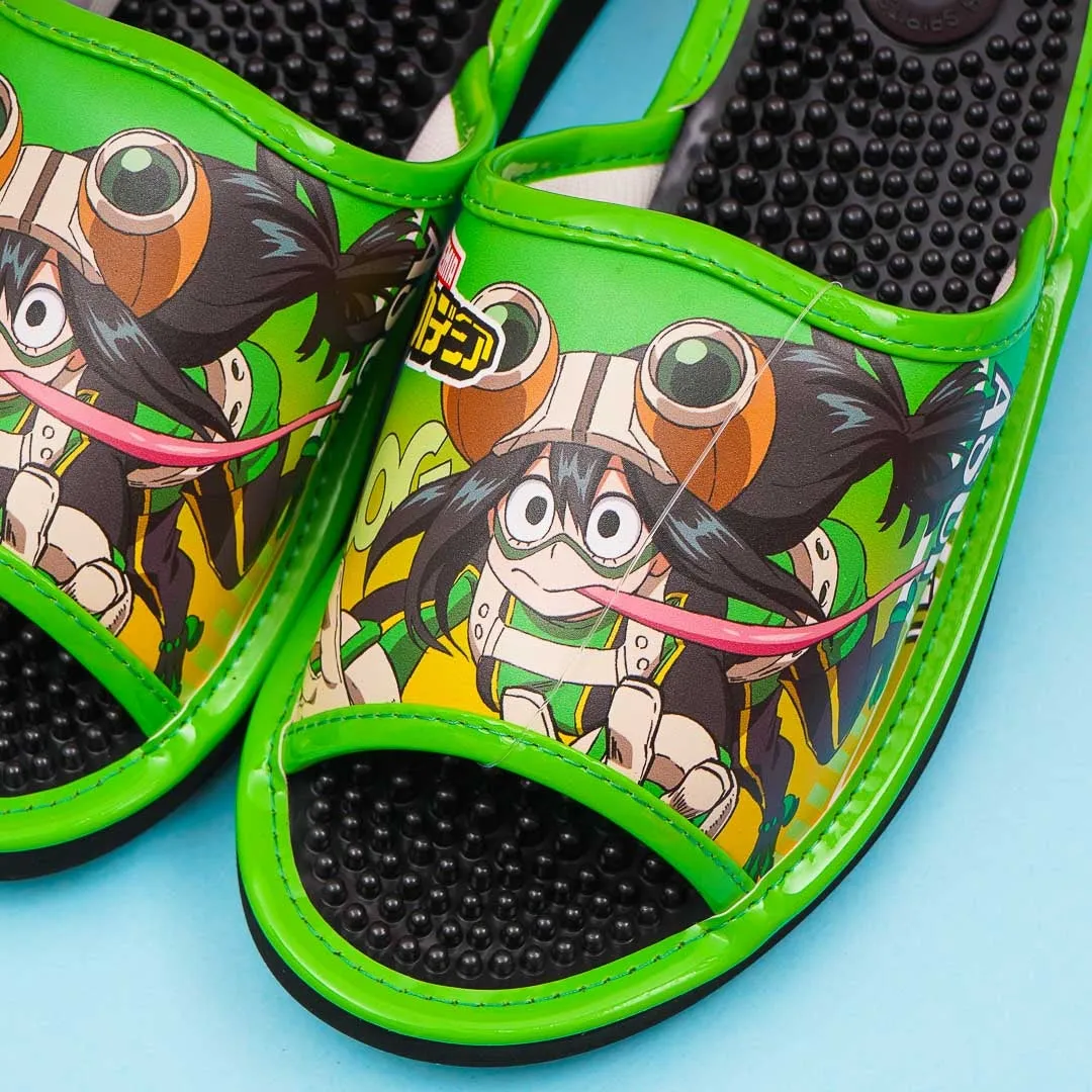 My Hero Academia Acupressure Sandals - Light Green / Medium