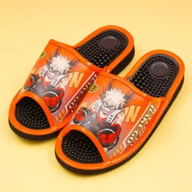 My Hero Academia Acupressure Sandals - Orange / Large