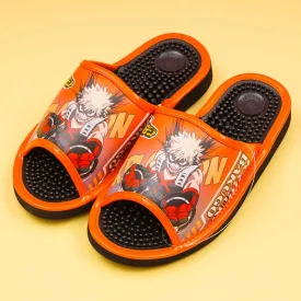 My Hero Academia Acupressure Sandals - Orange / Medium