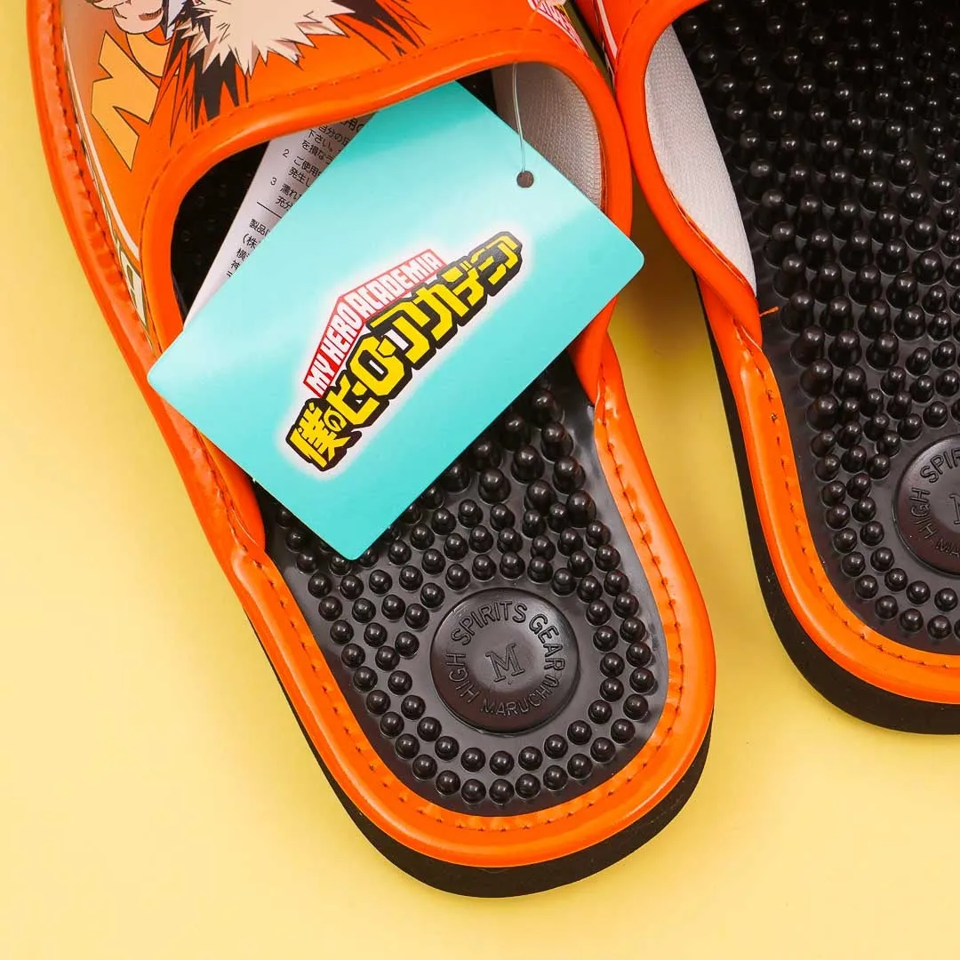 My Hero Academia Acupressure Sandals - Orange / Medium