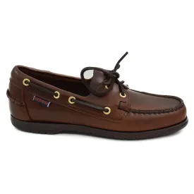 Sebago Endeavour Brown Oiled Waxy Deck Shoes Sebago Endeavour Brown Oiled Waxy Deck Shoes