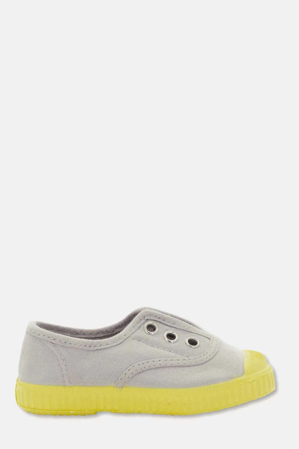 SLIP-ON VEGAN BABY SHOELACE SNEAKERS