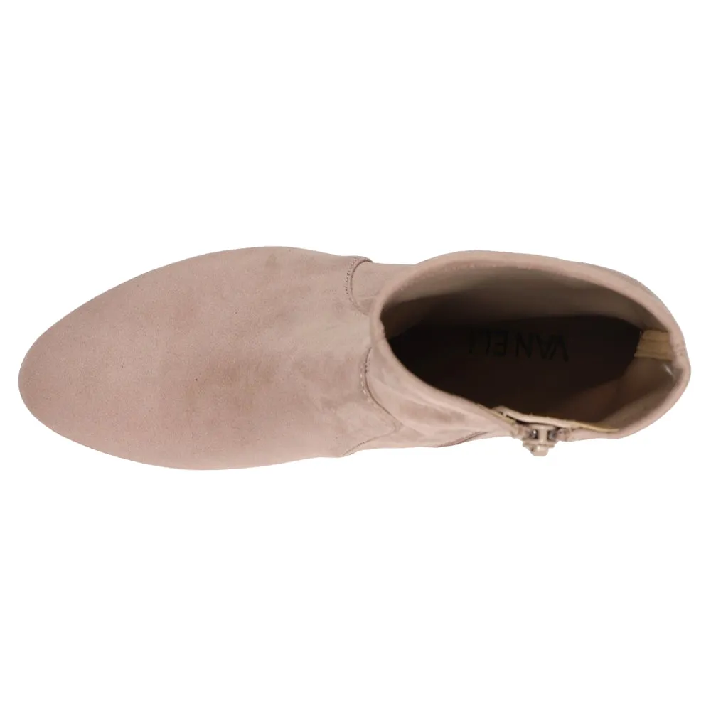 Stevy Round Toe Zippered Boots