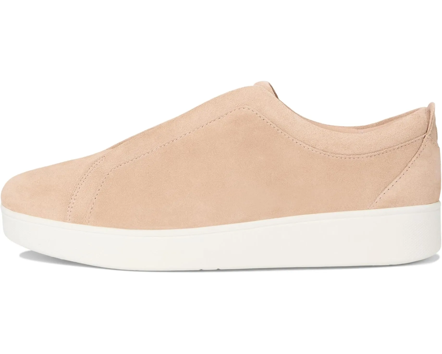 Women's FitFlop Rally Elastic Suede Slip-On Sneakers