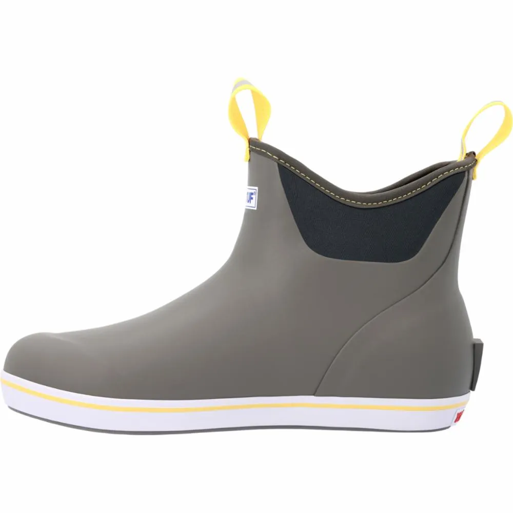 Xtratuf Men's S 6 Ankle Deck Boot Ankle Deck Boot Grey M